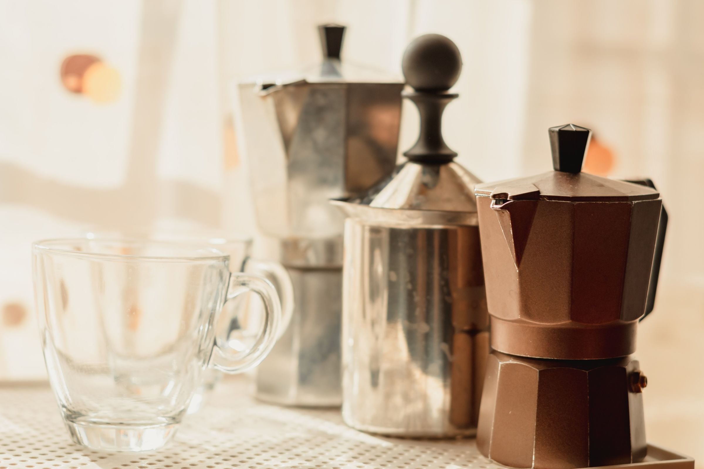 Alicia Electric Moka Pot Coffee Maker for Authentic Italian