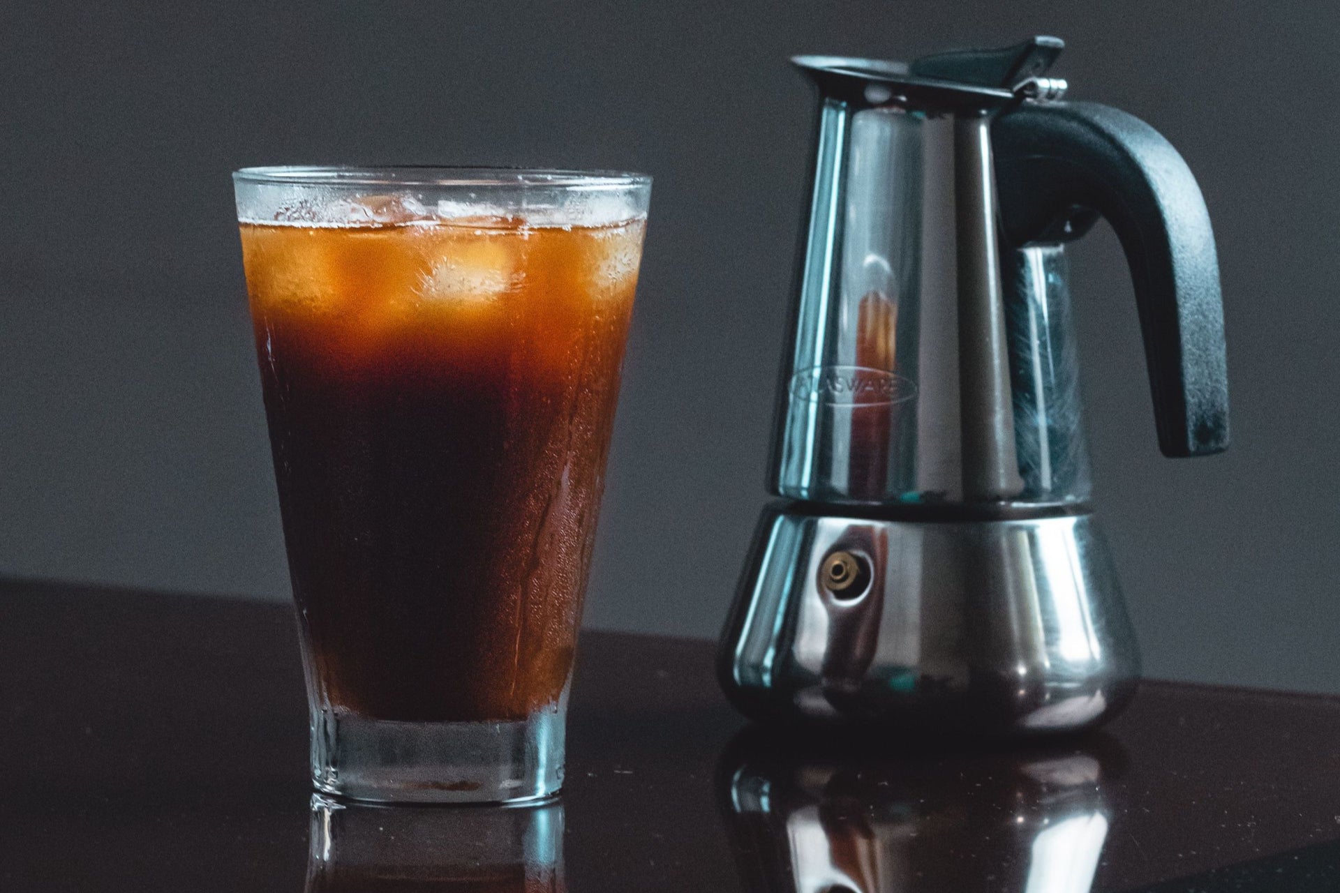 LUXHAUS Moka Pot 6 Cup Stovetop Espresso Maker 100% Stainless