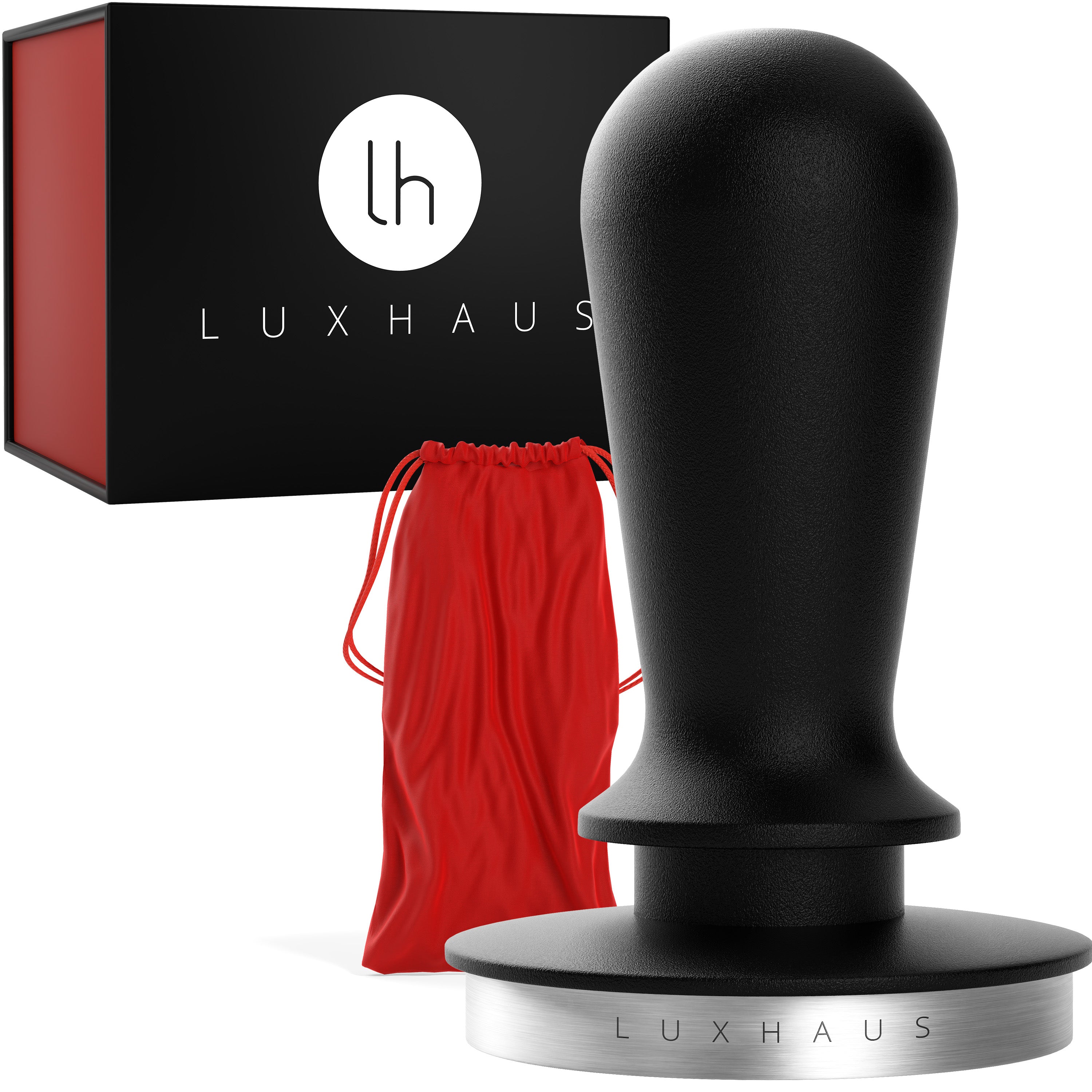 LuxHaus Calibrated Level Pressure Tamper for Espresso Perfection